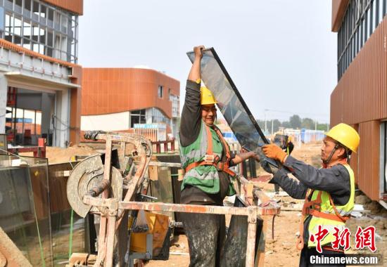 雄安新区首个净水厂工程建设有序进行